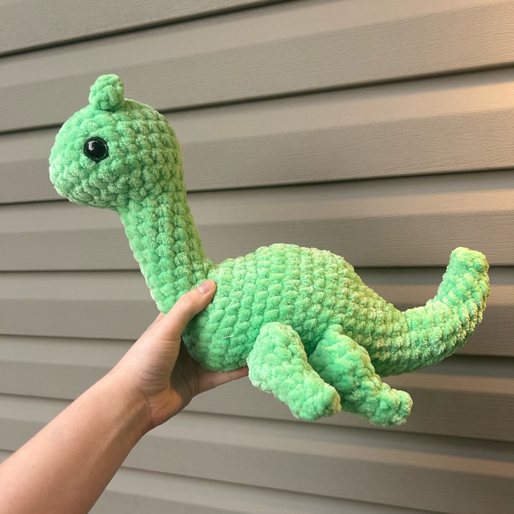 Handmade Crochet Loch Ness Monster